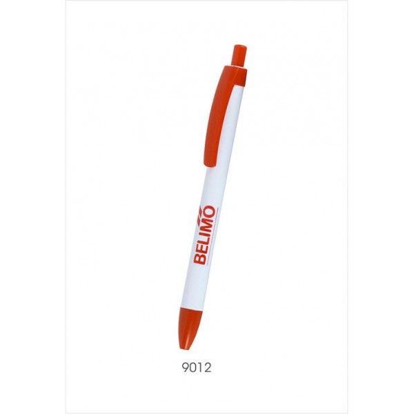 sp plastic pen colour in  orange white